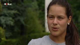 Ana Ivanovic interviewed during the 2010 Unicef Open [upl. by Aer826]