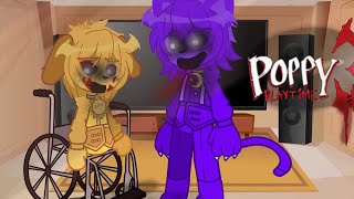 🇺🇲🇸🇦Poppy playtime characters reaction to thier videos Smiling crettres [upl. by Adrell]