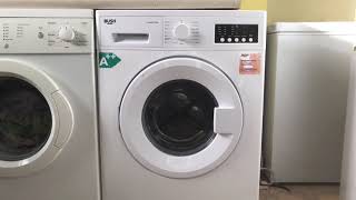 Bush WMNB712EW Washing Machine  Test Mode [upl. by Arakihc]