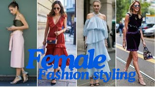 DIFFERENT TYPES OF FASHION STYLING FOR FEMALESfashionshowfashiontrendviralvideo fashiondiaries [upl. by Oirom772]