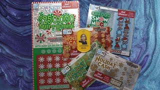 A little Cash for the Holidays Illinois lottery 250000 Merrymint Snow Much Money amp Holiday Cash [upl. by Torbert]