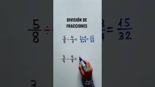 DIVISIÓN de FRACCIONES [upl. by Eelahs]