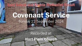 DIGITAL CHURCH  for week beginning 22092024  COVENANT SERVICE at HART PLAIN CHURCH [upl. by Ahsaercal]