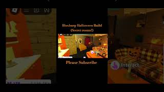 bloxburg halloween HIDDEN Rooms scary gamer [upl. by Shirley]