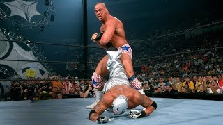 Rey Mysterio vs Kurt Angle  WWF Smackdown  World Heavyweight Championship  TLC  UHD4K [upl. by Nnilsia165]