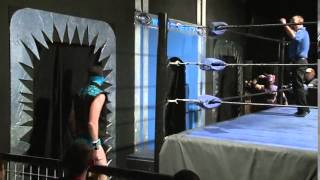 CHIKARA  Hilarious Magic Doors Wrestling Spot [upl. by Egroj]