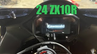 24 ZX10R cluster tutorial [upl. by Leo]