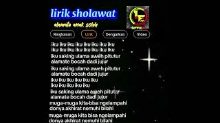 sholawat viral iku iku iku saking ulama [upl. by Rabin]