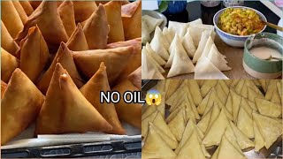 sambus salid laan 😱 Samosa without oil [upl. by Dyane693]