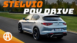 2024 Alfa Romeo Stelvio Competizione  POV Review [upl. by Lennod864]