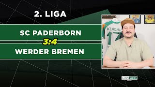 Absoluter Wahnsinn in Paderborn Werder gewinnt ein wildes Spiel mit 43 nach 13Rückstand [upl. by Bissell]