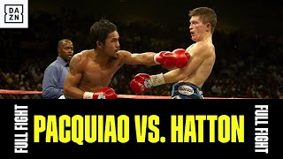 Manny Pacquiao vs Ricky Hatton Full Fight Replay [upl. by Marlea778]