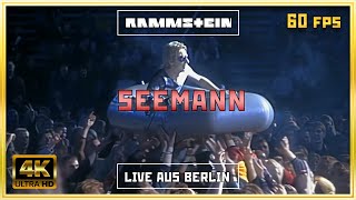 Rammstein Seemann live aus Berlin 1998 With subtitles 4K 60fps remastered [upl. by Notseh345]