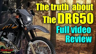 Suzuki DR650 Brutally Honest Review Is this the right Dual sport Motorcycle for you [upl. by Ahsienod]