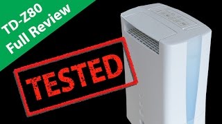 Toyotomi TD Z80 Review Desiccant Dehumidifier amp Features [upl. by Lemra]