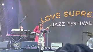 Lianne La Havas  Weird Fishes Radiohead Cover  Live at Love Supreme Festival  UK [upl. by Linson]