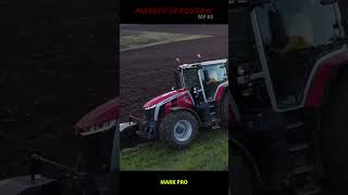 Nouveau Tracteur Agricole MASSEY FERGUSON MF 8S 2023  New Massey Ferguson MF 8S Plowing [upl. by Harvard617]