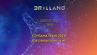 BRILLANO TEAM VISIT CEVISAMA 2024 EXHIBITION FAIR IN SPAIN [upl. by Vange]