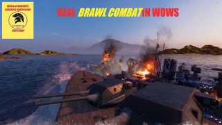 Brawl Tirpitz vs Edimburg [upl. by Mikaela]