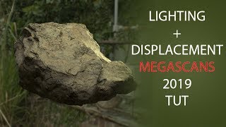 Megascans LIGHTING and DISPLACEMENT 2019 in Arnold Maya [upl. by Stillmann]