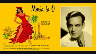 Ernesto Lecuona  «El cabildo de reyes» de quotMaría la Oquot 1930 [upl. by Reeher]