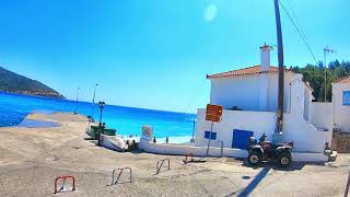 Kyparissi Lakonias Beautiful beach beautiful people 🇬🇷 [upl. by Oirottiv]