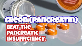 Creon pancreatin tablets for pancreatic insufficiency use dosage side effects precautions [upl. by Oibesue]