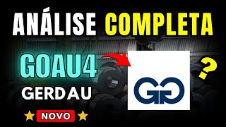 GOAU4 COM ALTA MOVIMENTAÇÃO NAS AÇÕES METALURGICA GERDAU COM DIVIDENDOS ABSURDOS [upl. by Elyk]