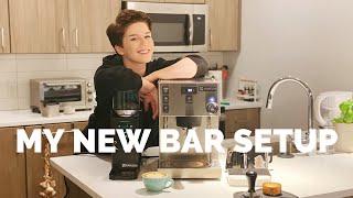 My New Home Espresso Setup Rancilio Silvia Pro Review [upl. by Euginom]