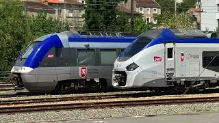 🇫🇷 SNCF Railway Photos from Poitiers amp Béziers France 2022 [upl. by Ulla516]