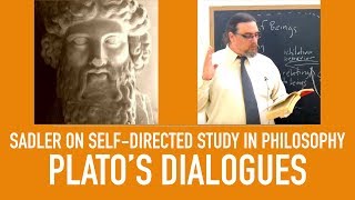 Self Directed Study in Philosophy  Platos Dialogues and Thought  Sadlers Advice [upl. by Klimesh179]