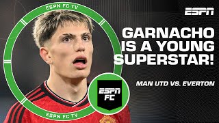 Alejandro Garnacho is FEARLESS 👏  Kieran Gibbs on Man Uniteds win  ESPN FC [upl. by Lynea]