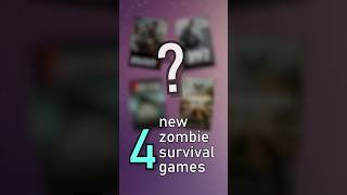 I tried 4 NEW Zombie Survival Games… [upl. by Layman184]