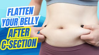 How to Reduce Belly Fat After CSection [upl. by Tasia]