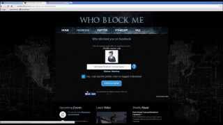 Who blocked me on facebook Easy [upl. by Godbeare]