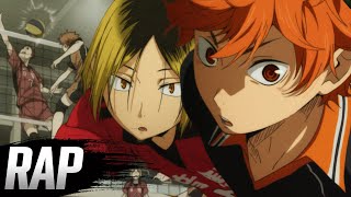 Karasuno vs Nekoma Rap Haikyuu  Batalla del basurero  iThor [upl. by Niltac393]