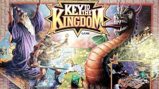 Ep 228 Key To The Kingdom Board Game Review Waddingtons 1990  How To Play [upl. by Llerehs]