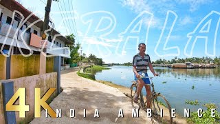 The real beauty of Kerala  4K Driving video along the backwaters of Alappuzha [upl. by Deadman331]