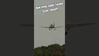 Avios Super Tucano Scale Takeoff new aviation rc [upl. by Massey]