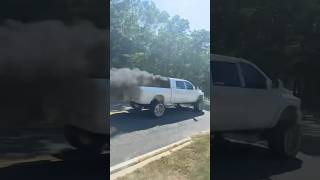 2G SWAPPED CUMMINS SOUND fyp subscribe cummins turbo diesel goals smoke loud [upl. by Remlap274]