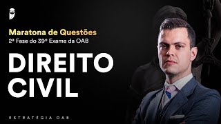 Maratona de Questões – 2ª Fase OAB – Direito Civil [upl. by Chader]