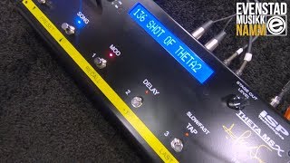 NAMM 2019  ISP Theta MSX Michael Sweet Signature [upl. by Hnaht]