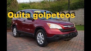 Quitar golpeteo en suspensión  HONDA CRV [upl. by Ecirtaeb]