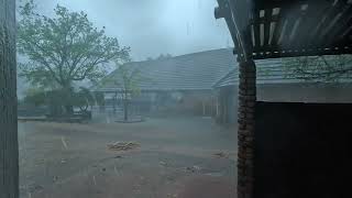 EXTREME BUSHVELD STORM  Dikhololo South Africa [upl. by Ynnep864]