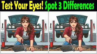 【Spot the Difference】 Test Your Eyes 👀 Can You Find All 【Find the Difference 🎬257】 [upl. by Yltsew]