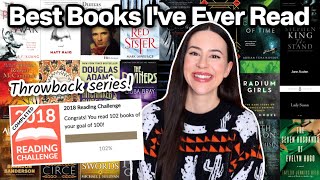 Best Books Ive Read throwback from 2018  Reviews amp Recommendations [upl. by Anelhtac]