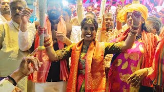 Swapna Yadav Dance With Mp Anil Kumar Yadav  Swapna Yadav Sadar 2024  Narayanguda Sadar 2024 [upl. by Nreval]