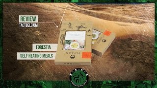 Review  Forestia Self Heating Meal MRE english version [upl. by Ahsok]