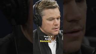 Matt Damon On Jack Nicholson Improvising In The Departed mattdamon [upl. by Shabbir]