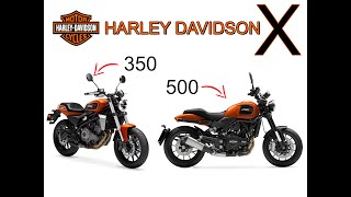 NUOVE Harley Davidson X  Motori da 350cc e 500cc [upl. by Laynad]